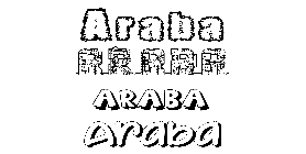 Coloriage Araba