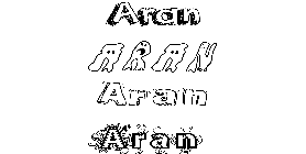 Coloriage Aran