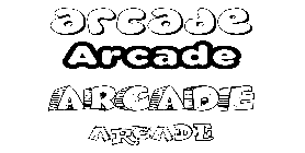 Coloriage Arcade