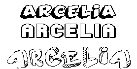 Coloriage Arcelia