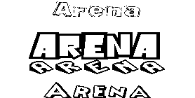 Coloriage Arena