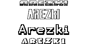 Coloriage Arezki