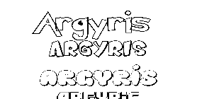 Coloriage Argyris