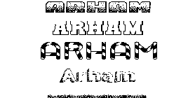 Coloriage Arham