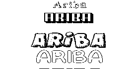 Coloriage Ariba