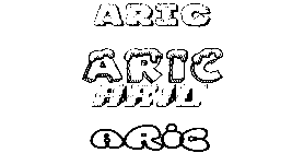 Coloriage Aric