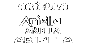 Coloriage Ariella