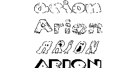 Coloriage Arion
