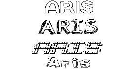 Coloriage Aris