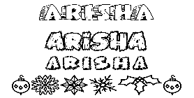 Coloriage Arisha