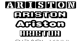 Coloriage Ariston