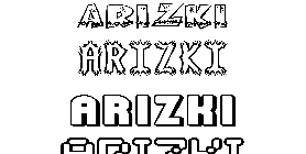 Coloriage Arizki