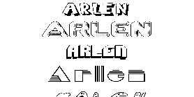 Coloriage Arlen