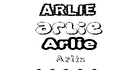 Coloriage Arlie