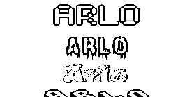 Coloriage Arlo