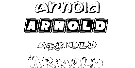 Coloriage Arnold