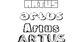 Coloriage Artus