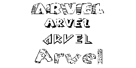 Coloriage Arvel