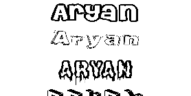 Coloriage Aryan