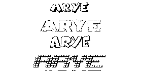 Coloriage Arye