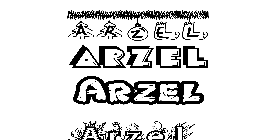 Coloriage Arzel