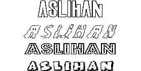 Coloriage Aslihan