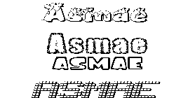 Coloriage Asmae