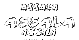 Coloriage Assala