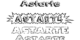 Coloriage Astarte