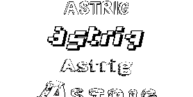 Coloriage Astrig