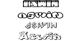 Coloriage Aswin