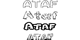 Coloriage Ataf