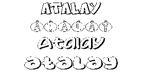 Coloriage Atalay