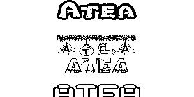 Coloriage Atea