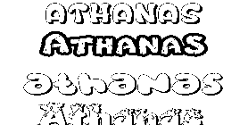 Coloriage Athanas