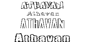 Coloriage Athavan