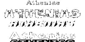 Coloriage Athenias