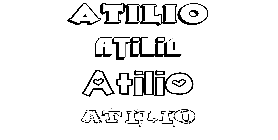 Coloriage Atilio