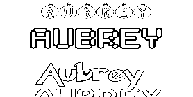 Coloriage Aubrey