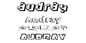 Coloriage Audray