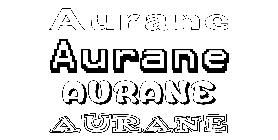 Coloriage Aurane