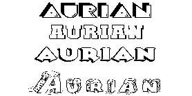 Coloriage Aurian