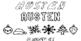 Coloriage Austen