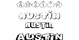 Coloriage Austin