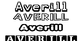 Coloriage Averill