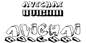 Coloriage Avichai