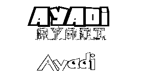 Coloriage Ayadi