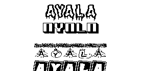 Coloriage Ayala
