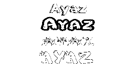 Coloriage Ayaz