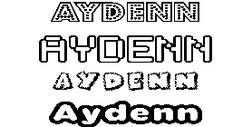 Coloriage Aydenn